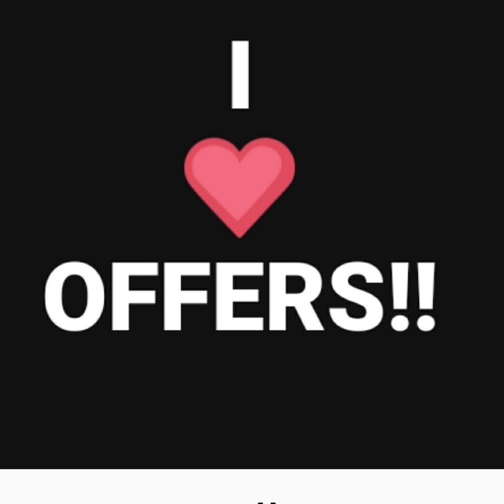 Reasonable offers accepted!